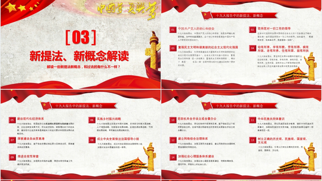 新时代新征程新篇章PPT党课 新时代新征程新篇章PPT党课