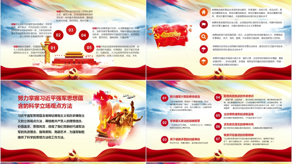 在全军开展传承红色基因担当强军重任主题教育PPT党课