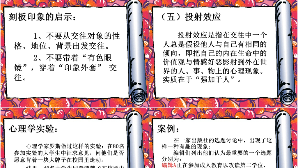 大学生人际关系心理学PPT选修课件 大学生人际关系心理学PPT选修课件