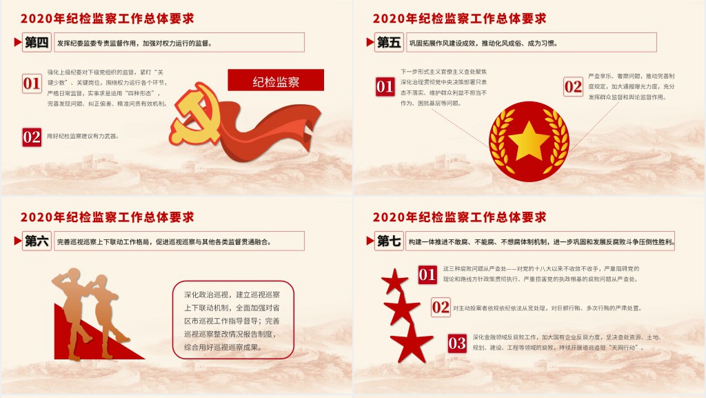 十九届中央纪律委四次全会PPT 十九届中央纪律委四次全会PPT