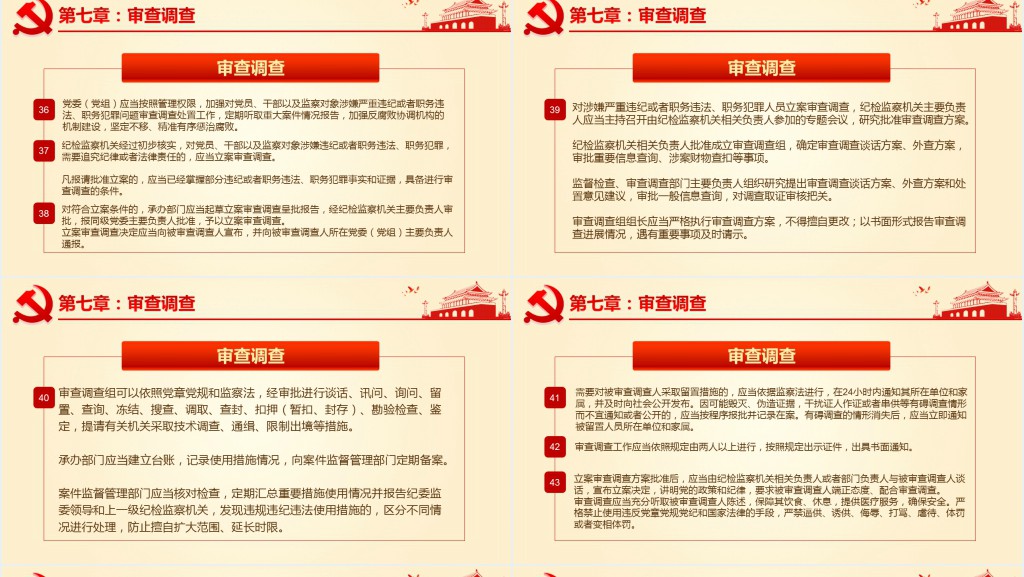 最新监督执纪工作规则解读PPT 最新监督执纪工作规则解读PPT