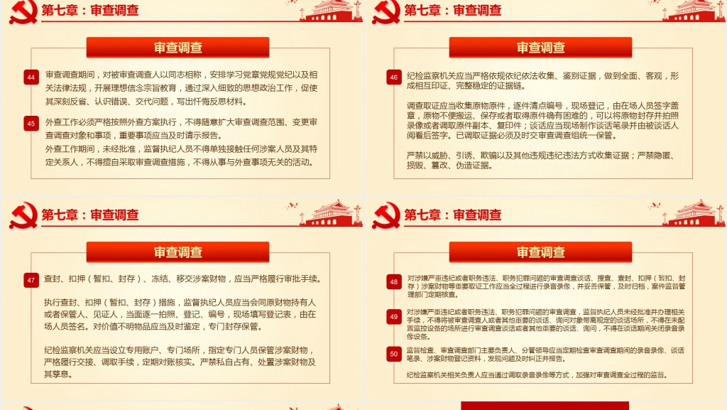 最新监督执纪工作规则解读PPT 最新监督执纪工作规则解读PPT