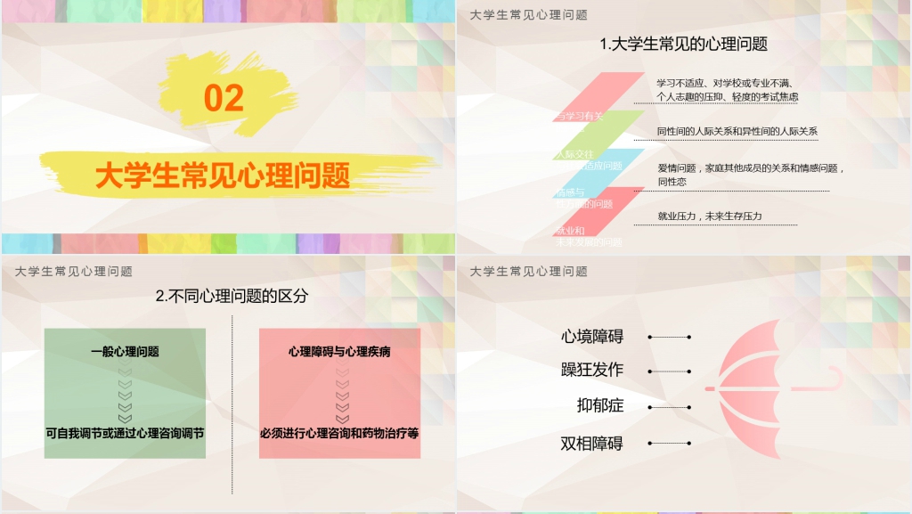 大学生心理健康教育与辅导PPT课件 大学生心理健康教育与辅导PPT课件
