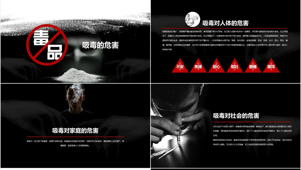 禁毒知识宣传教育主题PPT课件 禁毒知识宣传教育主题PPT课件
