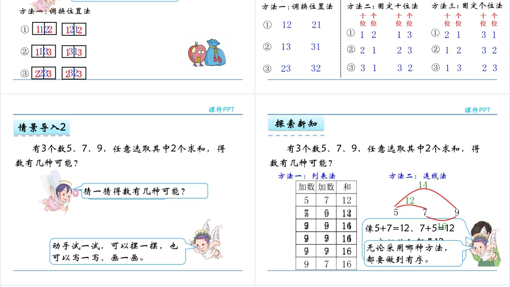 人教实验版二年级数学上册第8单元数学广角—搭配(一)PPT课件 人教实验版二年级数学上册第8单元数学广角—搭配(一)PPT课件