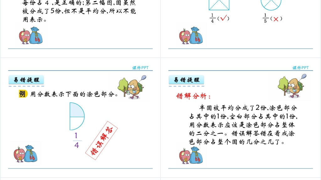 人教实验版三年级数学上册第8单元分数的初步认识几分之一PPT课件 人教实验版三年级数学上册第8单元分数的初步认识几分之一PPT课件