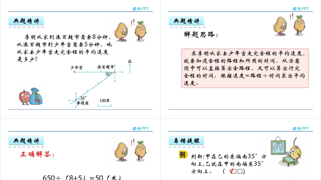 人教版六年级数学上册第2单元位置与方向(二)2位置与方向(二)PPT课件 人教版六年级数学上册第2单元位置与方向(二)2位置与方向(二)PPT课件