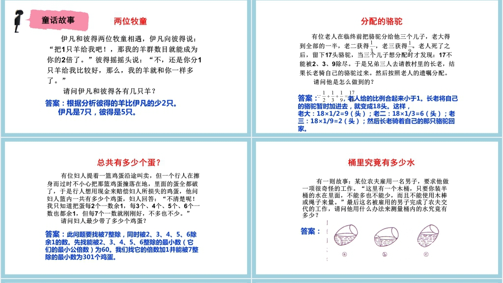 生活中的趣味数学PPT课件