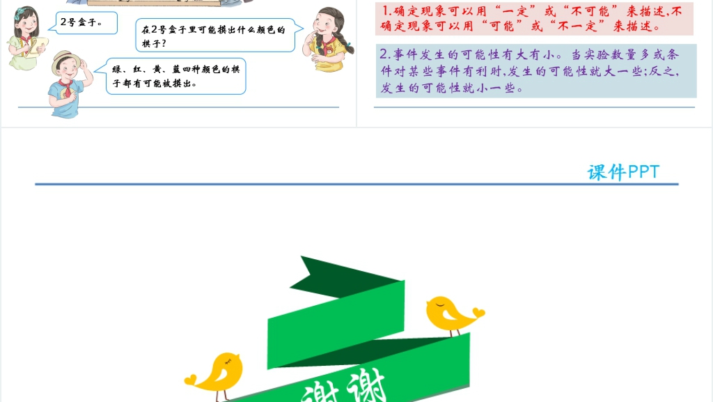 小学五年级数学上册可能性PPT课件 小学五年级数学上册可能性PPT课件