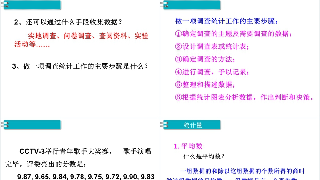 人教版六年级数学下册第6单元《统计与概率》第1课时《统计》PPT课件 人教版六年级数学下册第6单元《统计与概率》第1课时《统计》PPT课件