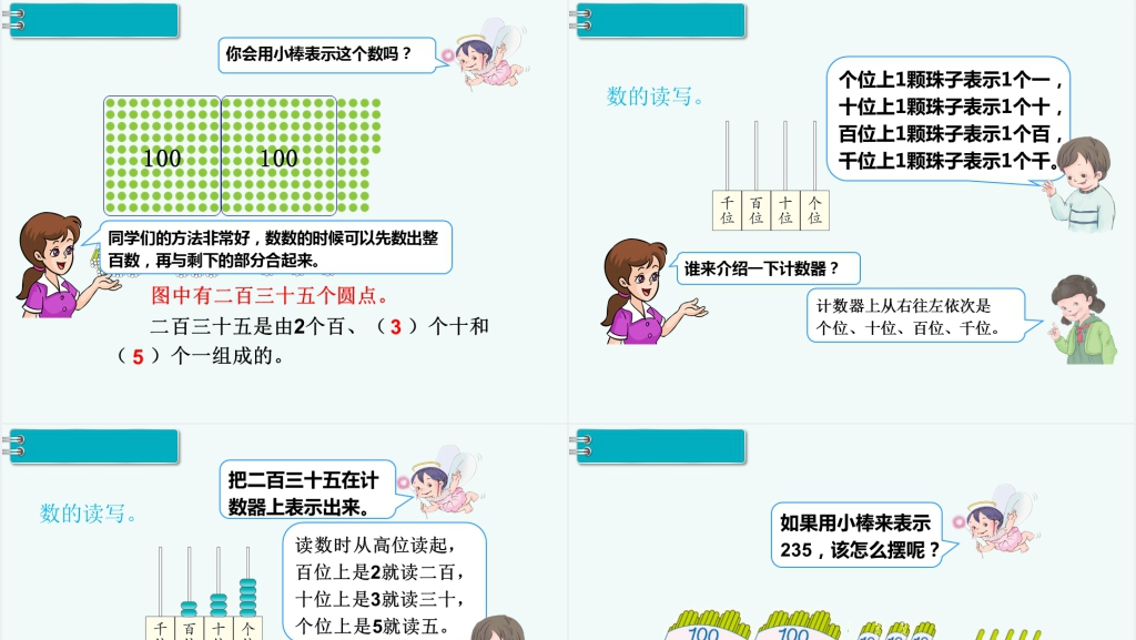 小学二年级数学下册1000以内数的认识(2)PPT课件 小学二年级数学下册1000以内数的认识(2)PPT课件