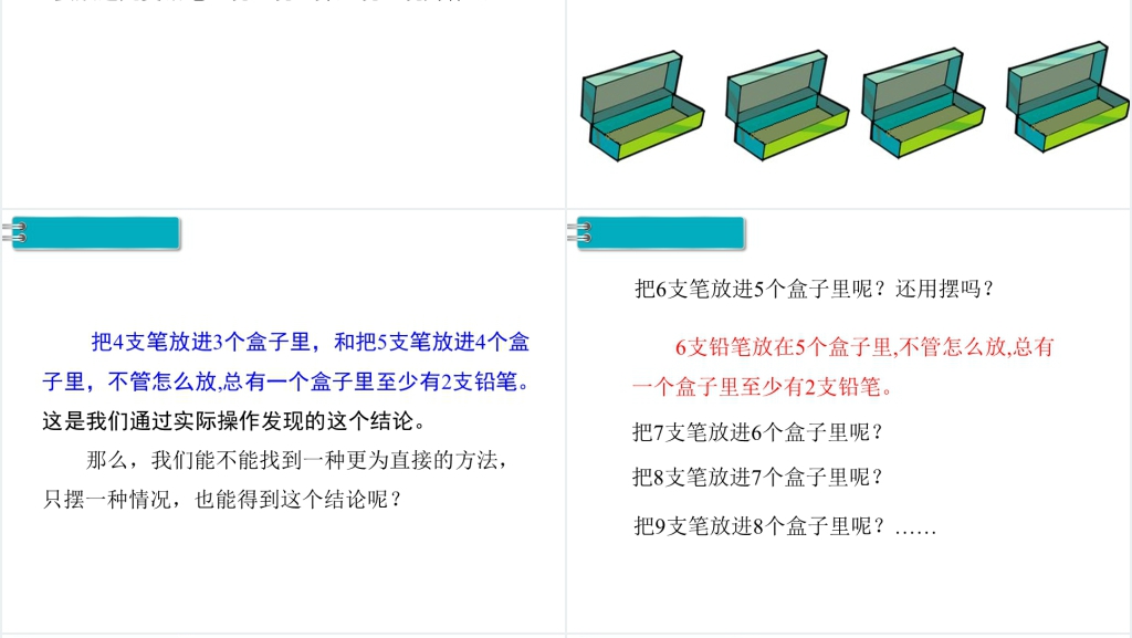 六年级数学下册（RJ）第5单元数学广角—鸽巢问题第1课时鸽巢问题（1）PPT课件