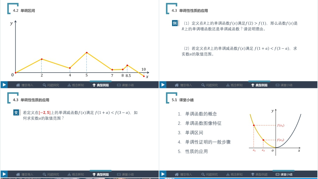 苏教版高中2.2.1减函数PPT课件