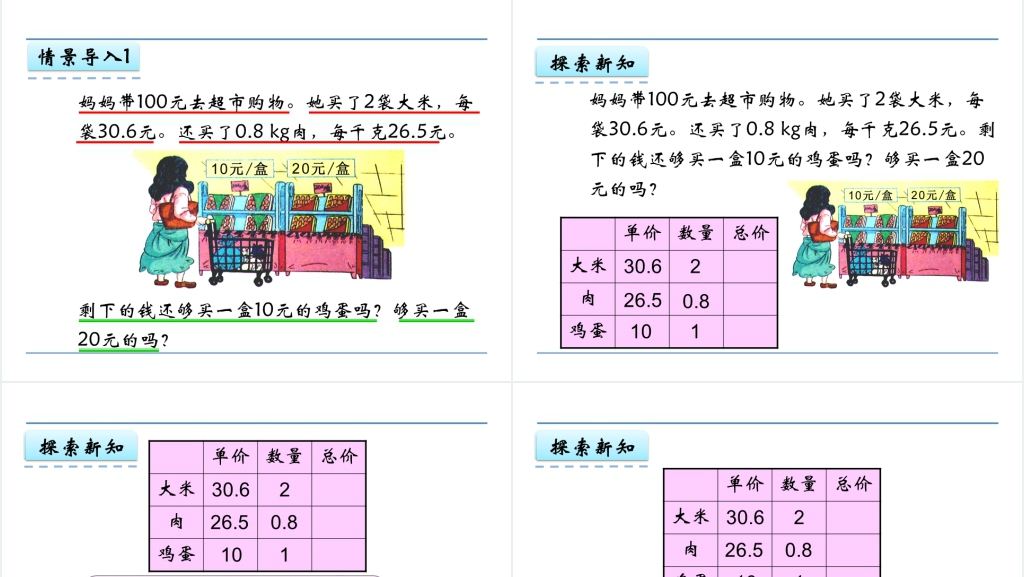 人教版五年级数学上册第1单元小数乘法5解决问题PPT课件 人教版五年级数学上册第1单元小数乘法5解决问题PPT课件