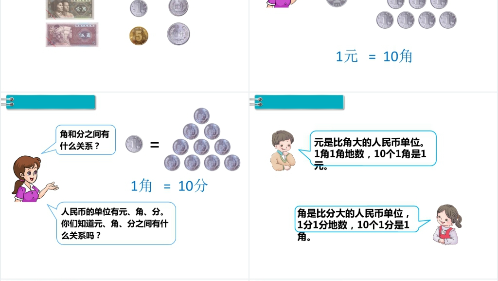 认识人民币第一课时教案PPT课件 认识人民币第一课时教案PPT课件
