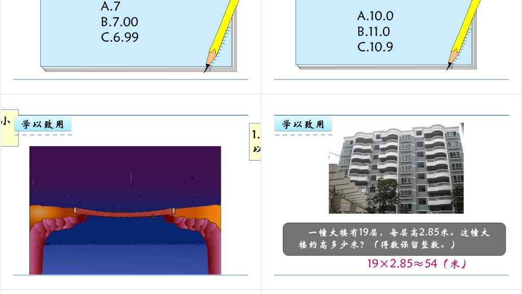 人教版五年级数学上册第1单元小数乘法3积的近似数教学PPT课件完美版 人教版五年级数学上册第1单元小数乘法3积的近似数教学PPT课件完美版