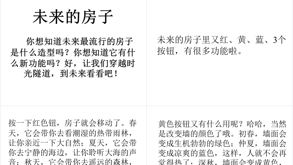 小学四年级语文园地八想象作文PPT课件 小学四年级语文园地八想象作文PPT课件