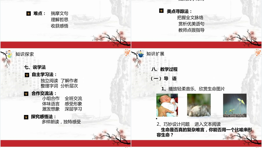 谈生命PPT课件 谈生命PPT课件