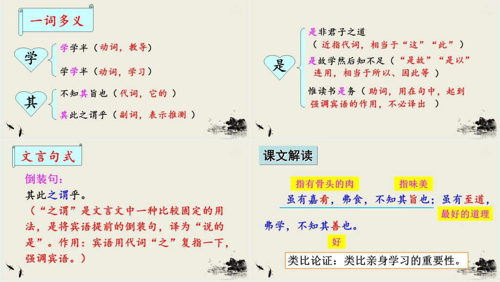 八年级语文下册22《礼记》二则PPT优秀课件 八年级语文下册22《礼记》二则PPT优秀课件