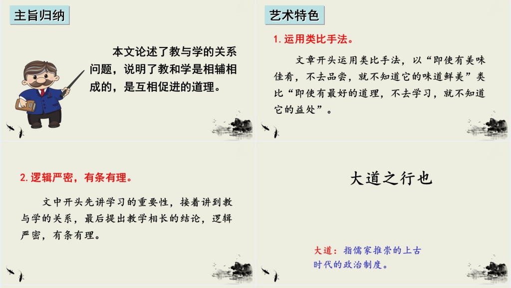 八年级语文下册22《礼记》二则PPT优秀课件 八年级语文下册22《礼记》二则PPT优秀课件