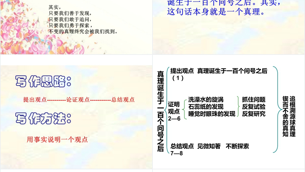 《真理诞生于一百个问号之后》课文PPT课件 《真理诞生于一百个问号之后》课文PPT课件