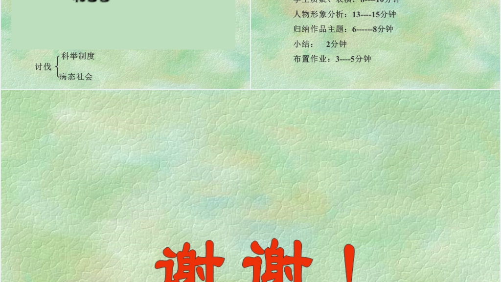 孔乙己教学教案PPT课件 孔乙己教学教案PPT课件