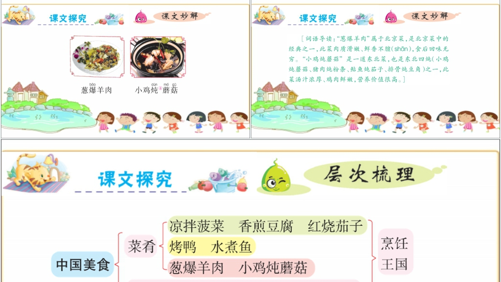 识字4中国美食PPT课件 识字4中国美食PPT课件