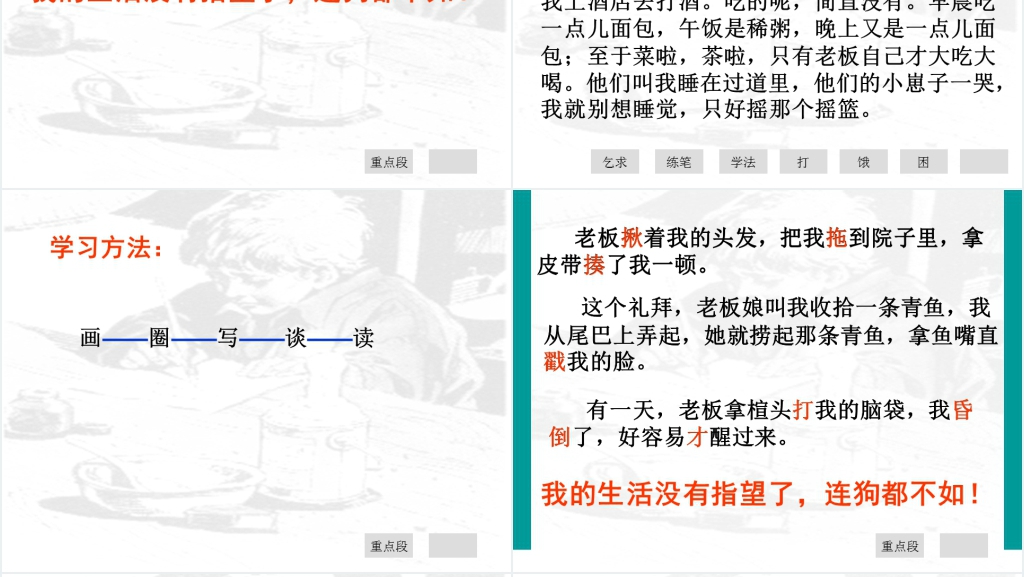 六年级下册凡卡PPT课件 六年级下册凡卡PPT课件