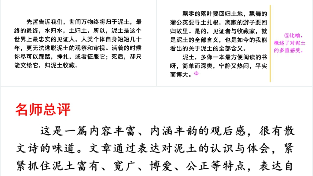 初中写作学写读后感PPT课件