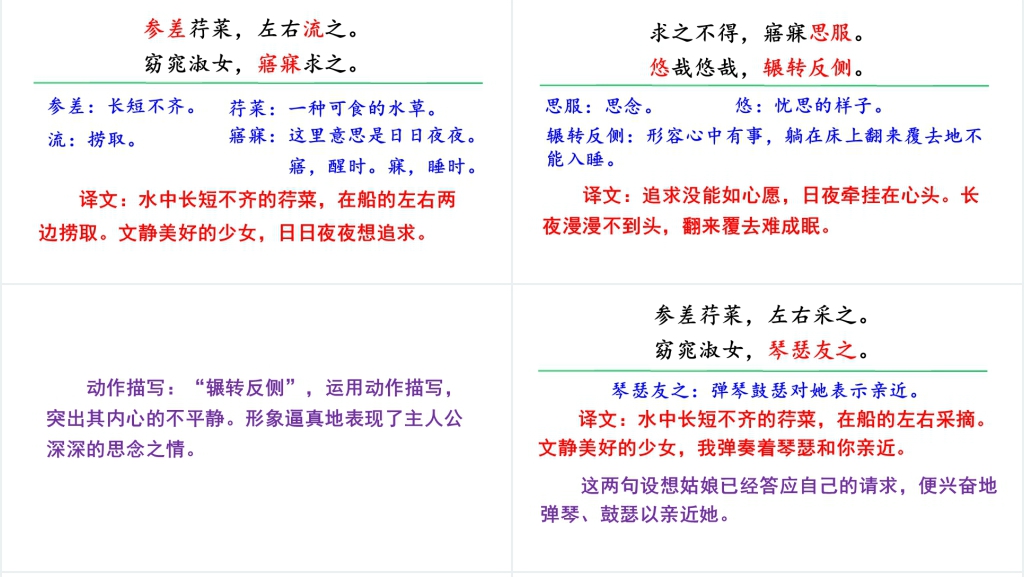 12诗经二首PPT课件 12诗经二首PPT课件