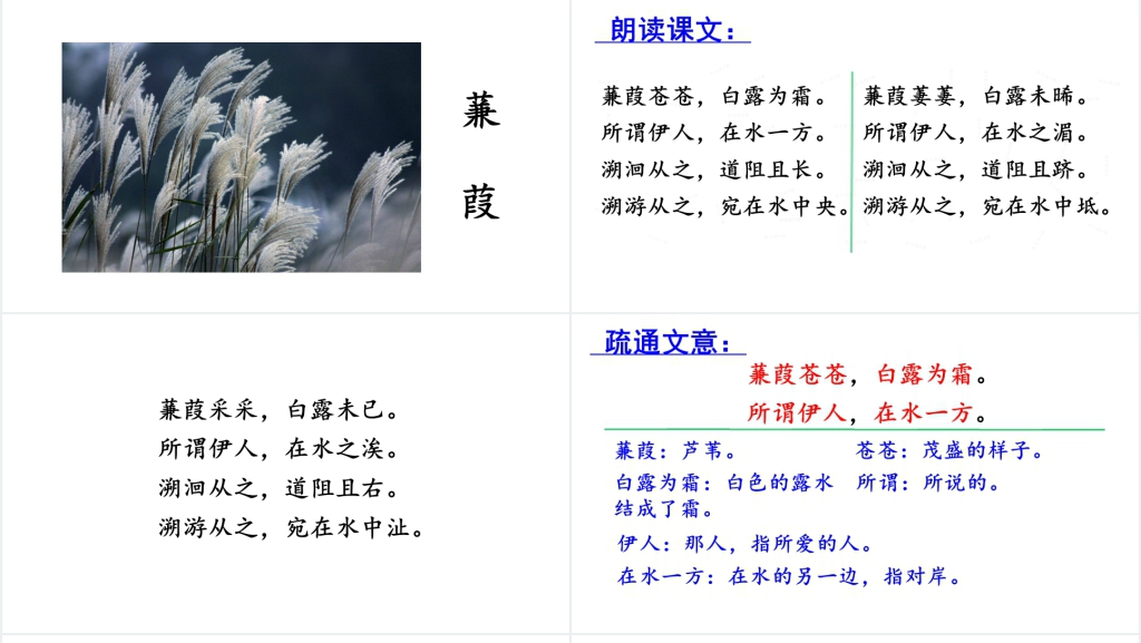 12诗经二首PPT课件 12诗经二首PPT课件