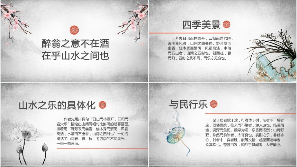 人教版八年级语文《醉翁亭记》PPT课件 人教版八年级语文《醉翁亭记》PPT课件