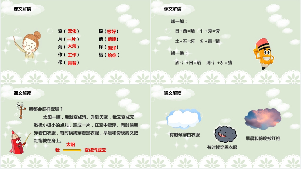 人教版小学二年级语文上册《我是什么》PPT课件 人教版小学二年级语文上册《我是什么》PPT课件