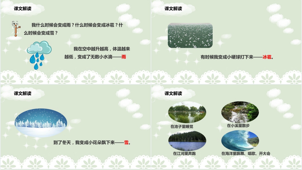 人教版小学二年级语文上册《我是什么》PPT课件 人教版小学二年级语文上册《我是什么》PPT课件