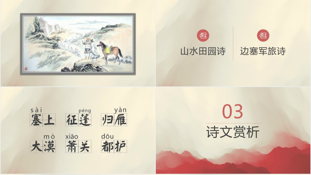 人教版八年级语文《使至塞上》教案PPT课件 人教版八年级语文《使至塞上》教案PPT课件