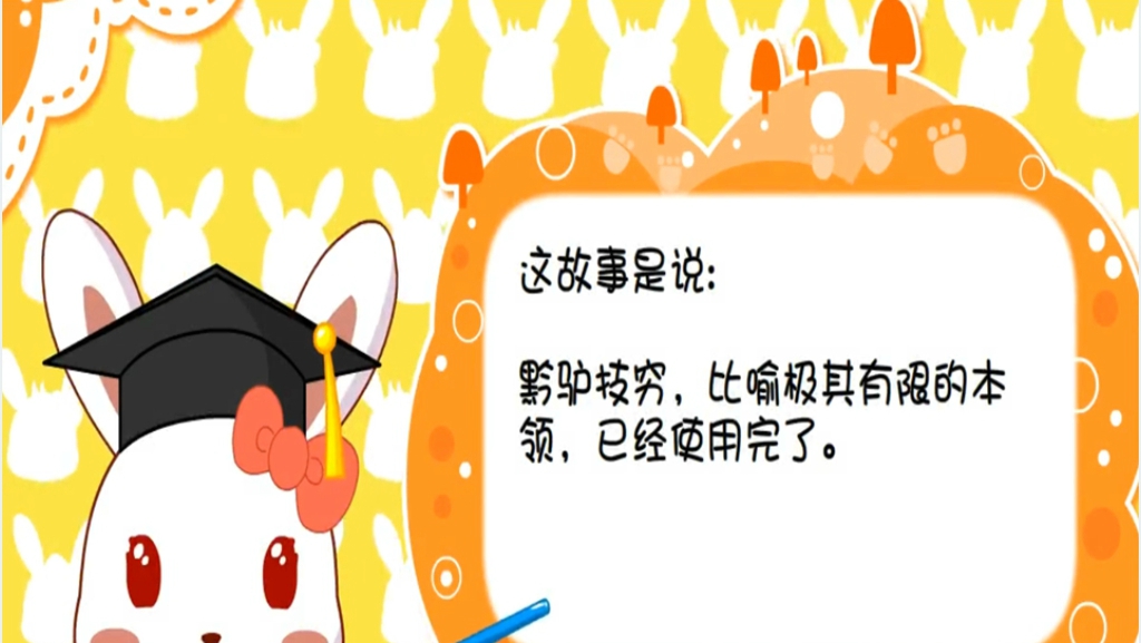 黔驴技穷成语故事演讲PPT 黔驴技穷成语故事演讲PPT