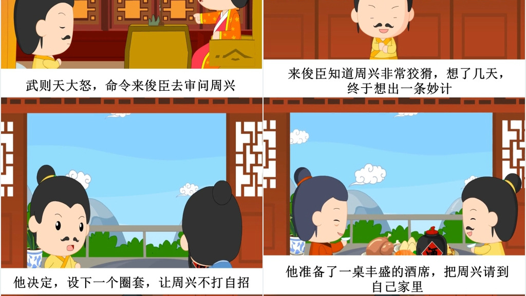 请君入瓮成语故事演讲PPT 请君入瓮成语故事演讲PPT