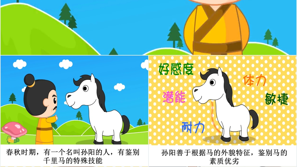 伯乐识马成语故事演讲PPT