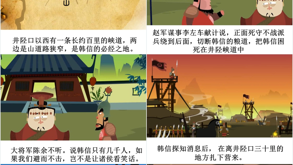背水一战成语故事演讲PPT 背水一战成语故事演讲PPT