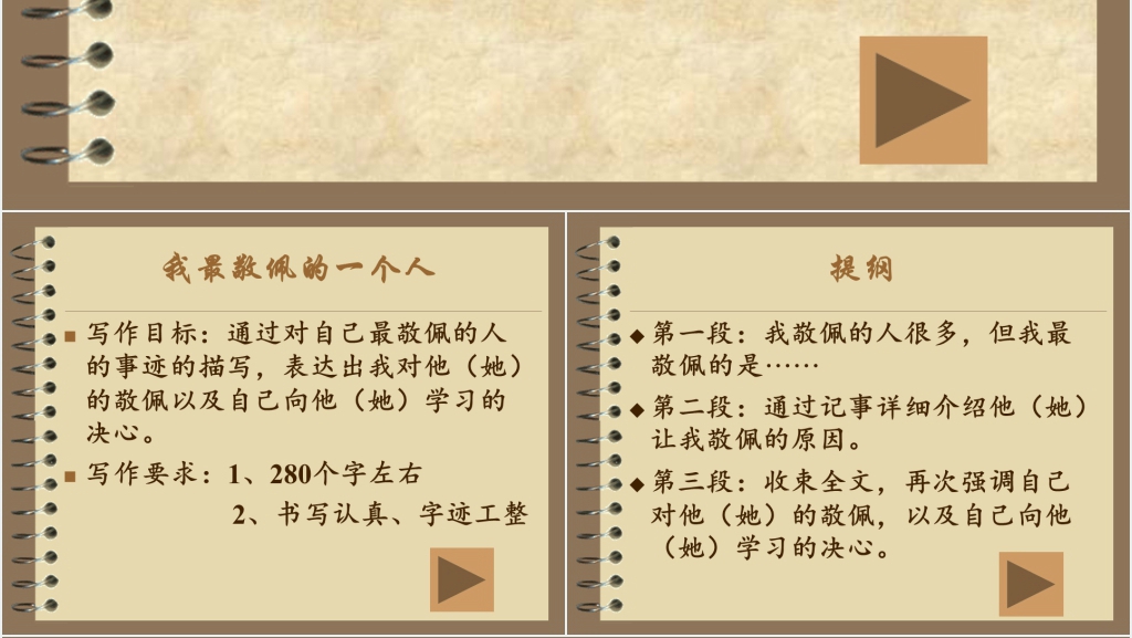 小学四年级语文我最敬佩的一个人PPT课件 小学四年级语文我最敬佩的一个人PPT课件