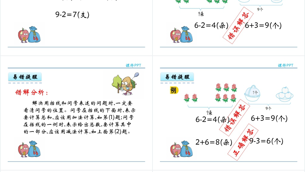 人教实验版一年级数学上册第5单元 6~10的认识和加减法8和9的加减法教案PPT课件 人教实验版一年级数学上册第5单元 6~10的认识和加减法8和9的加减法教案PPT课件