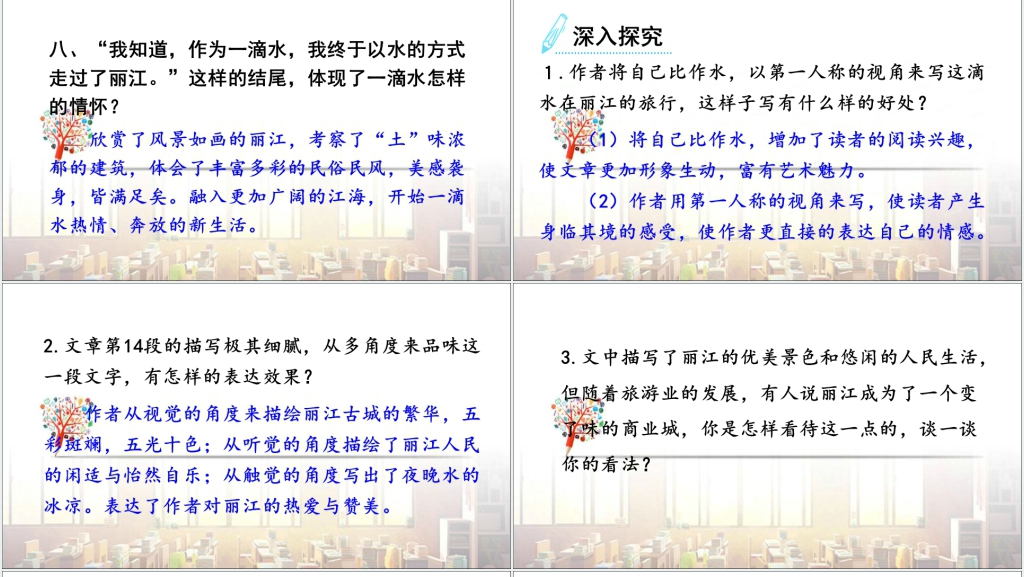 第20课一滴水经过丽江PPT课件 第20课一滴水经过丽江PPT课件
