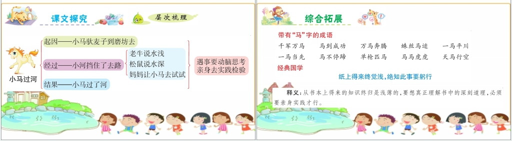 14课小马过河图文PPT课件 14课小马过河图文PPT课件