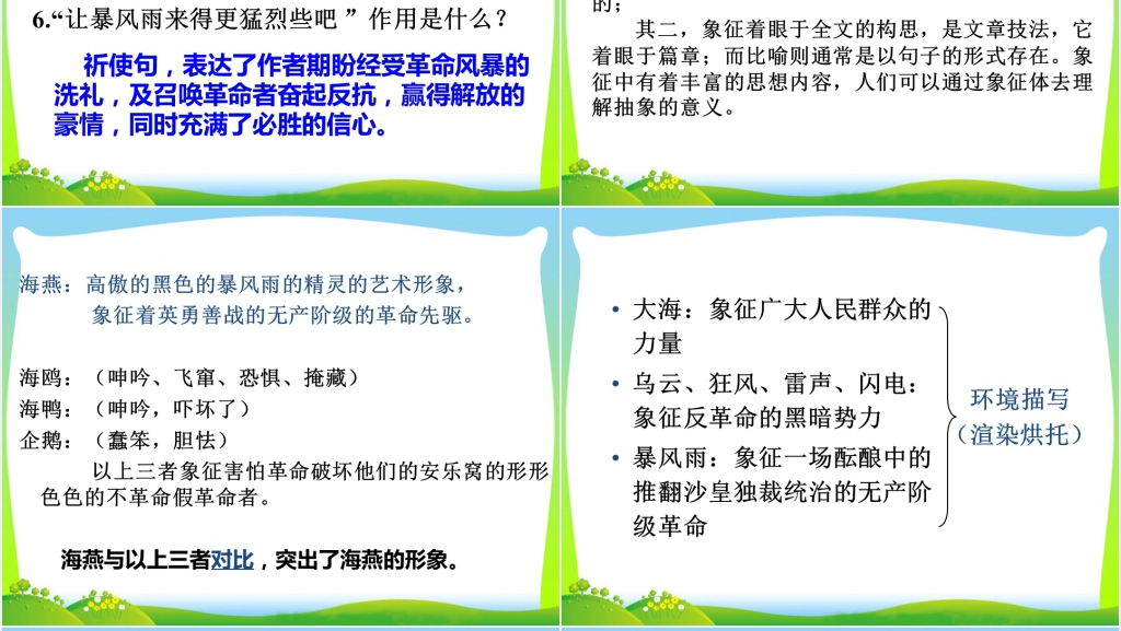 海燕第二课时PPT课件 海燕第二课时PPT课件