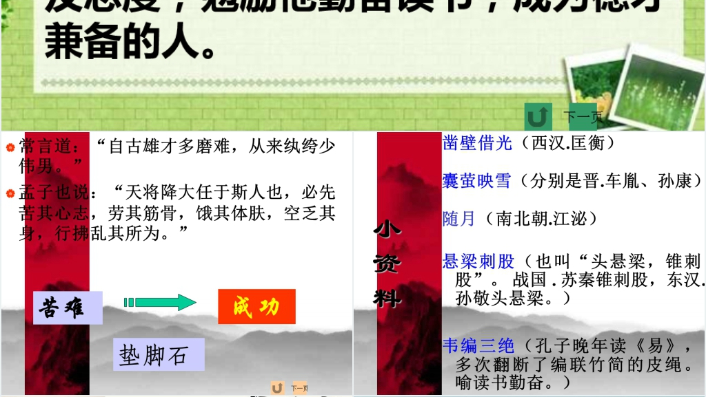 九年级下册语文《送东阳马生序》PPT图文优秀课件 九年级下册语文《送东阳马生序》PPT图文优秀课件