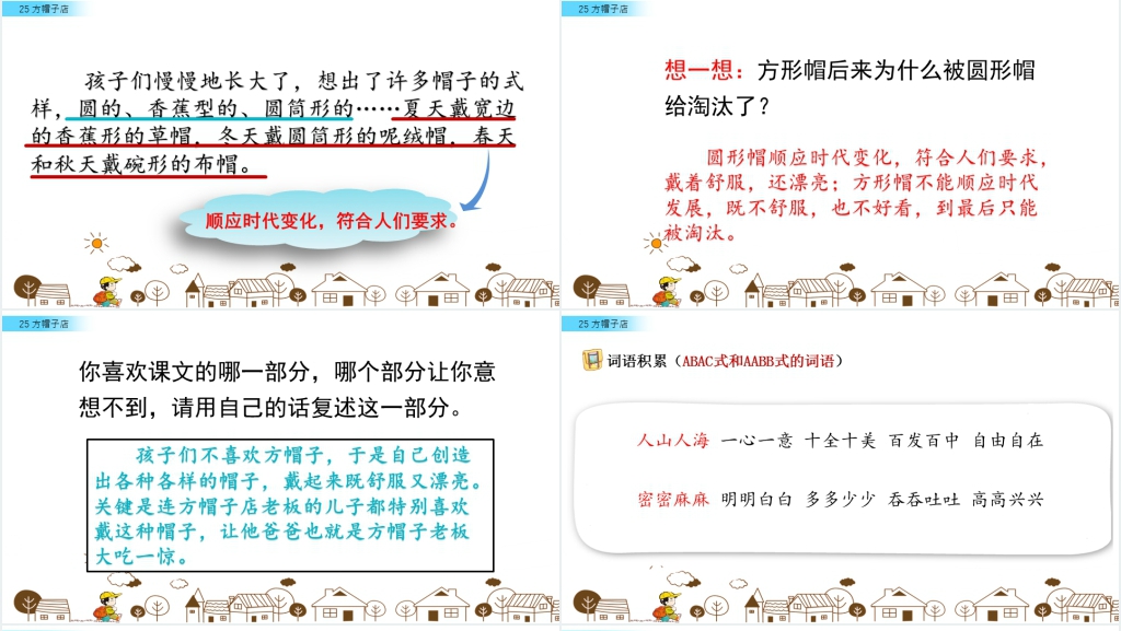 25方帽子店PPT课件 25方帽子店PPT课件