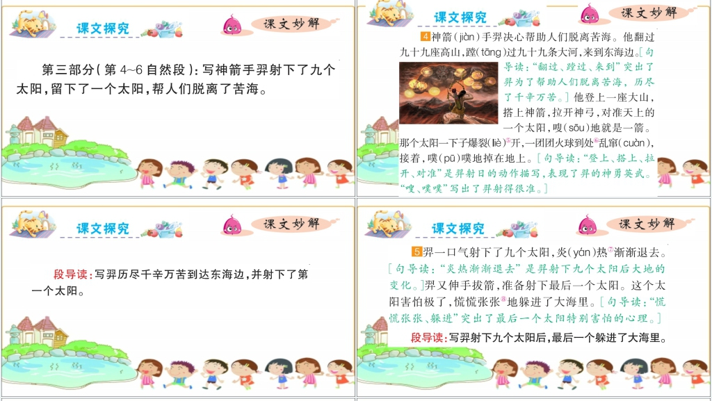 羿射九日教学教案PPT课件 羿射九日教学教案PPT课件