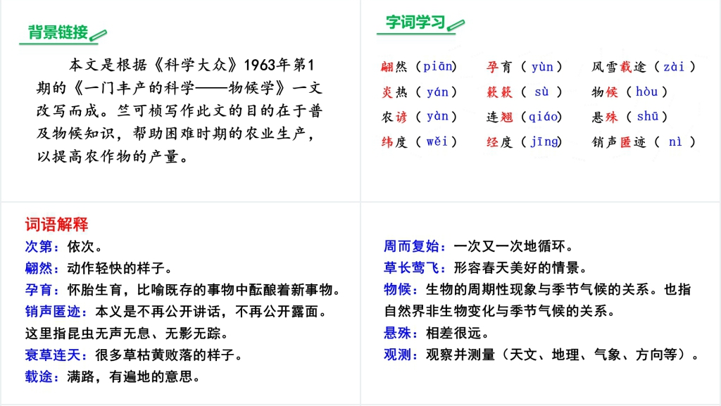 5大自然的语言PPT课件 5大自然的语言PPT课件