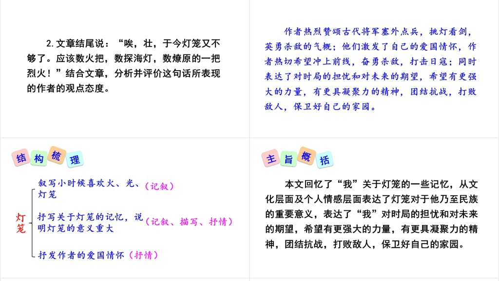 4灯笼PPT课件 4灯笼PPT课件