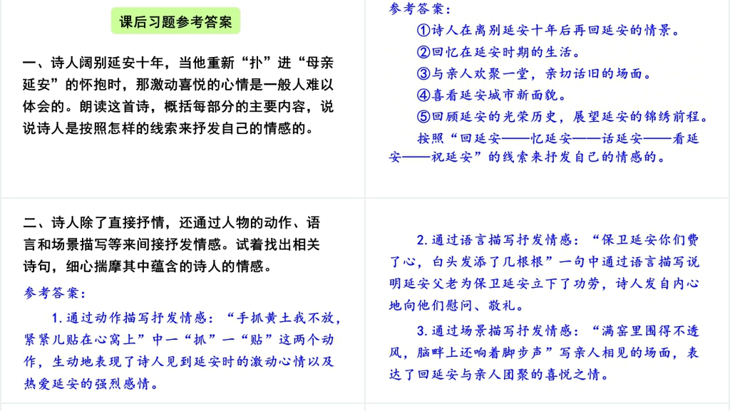 八年级下册语文2回延安PPT课件 八年级下册语文2回延安PPT课件